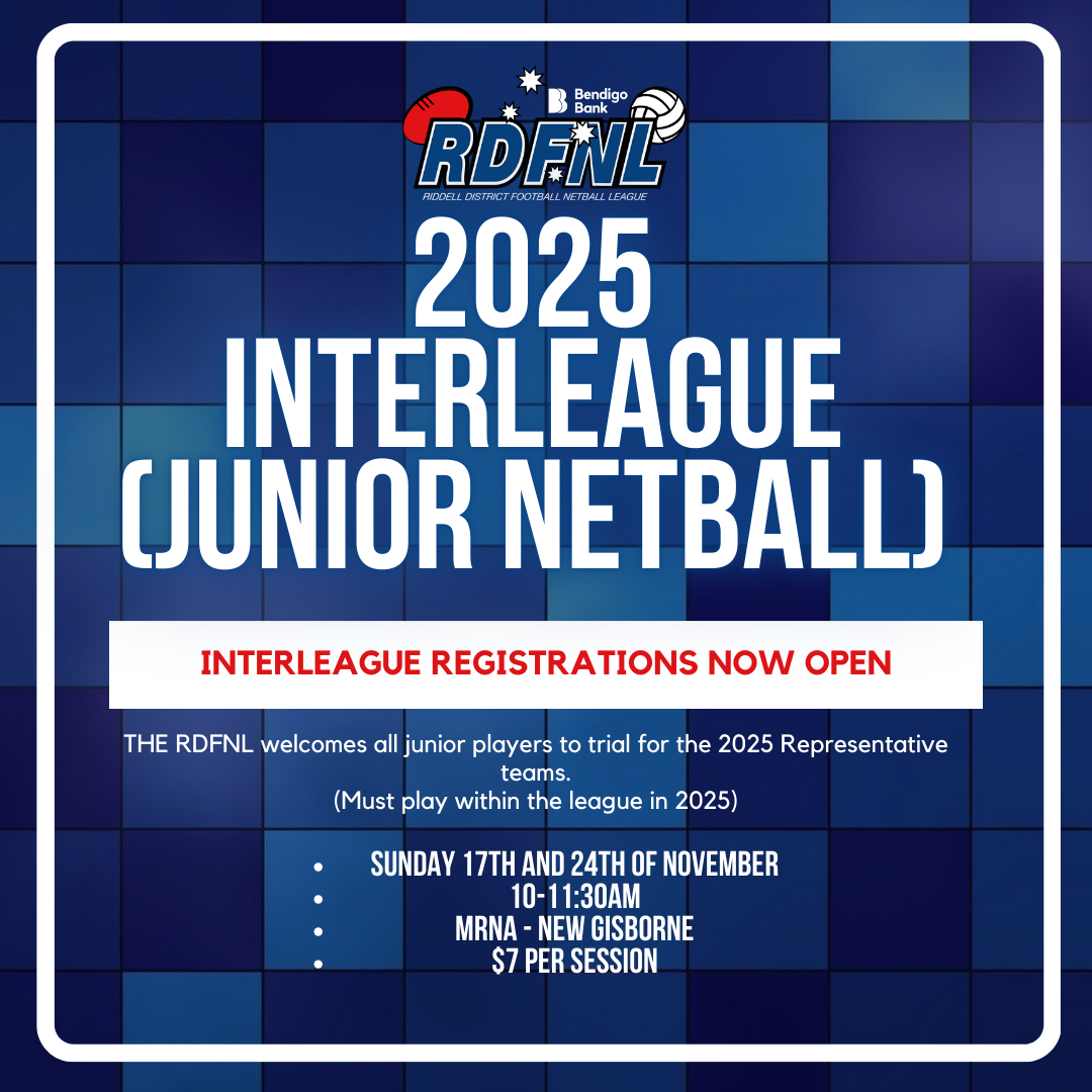 2025 Junior Netball Interleague Program
