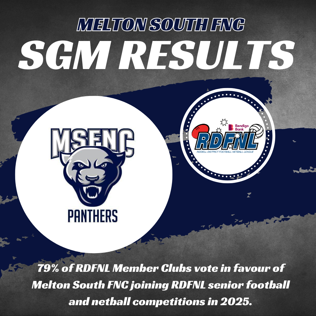 Clubs vote in favour of Melton South joining RDFNL